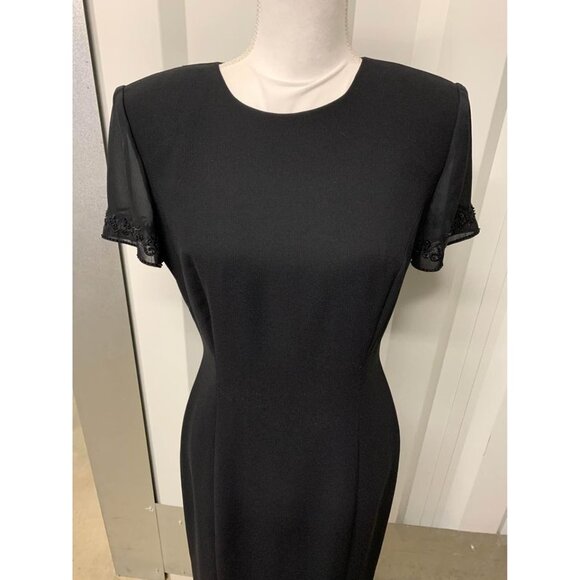 Vintage 1980’s Donna Morgan Semi Formal Business Casual Dress Womens Size 6 - Picture 2 of 6